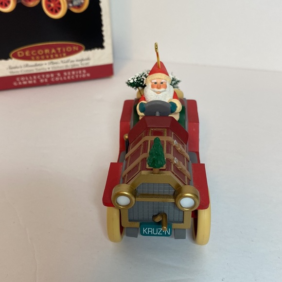 Hallmark Keepsake Ornament Santa’s Roadster Vintage 1995 - Picture 5 of 11